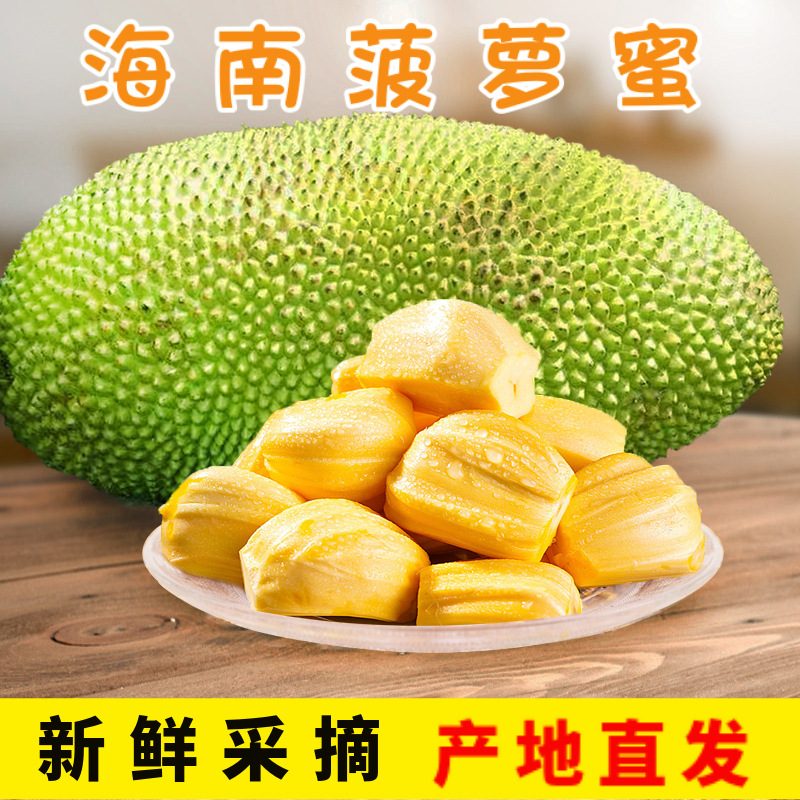 海南新鲜脆甜黄肉菠萝蜜整果