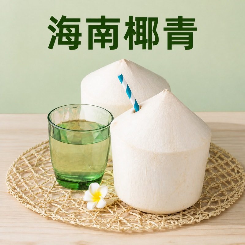 海南椰青新鲜椰子 2/4/6/9个大果